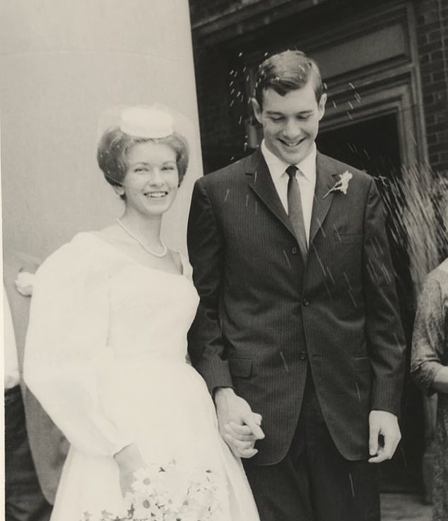 In the film, Martha revealed that she had strayed during her 29-year marriage, including a passionate relationship on her honeymoon (Martha and Andy on their wedding day)