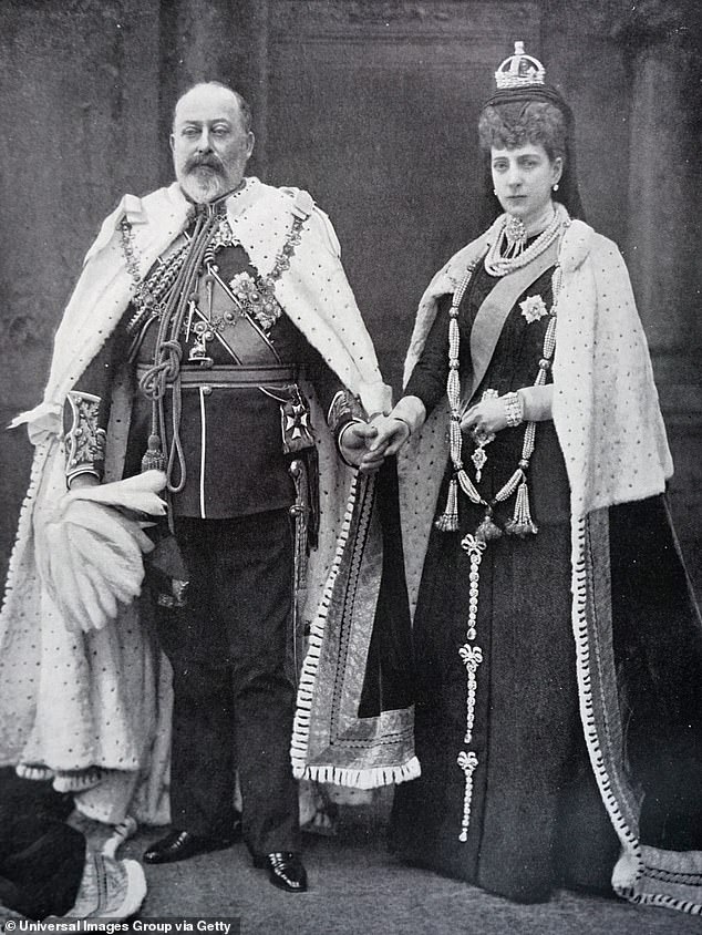 He came to the throne in 1901 and at his coronation in 1902, King Edward VII made sure to reserve a pew in Westminster Abbey solely for his 'special ladies'.