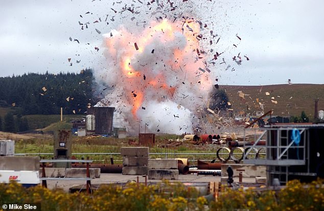 In 2005, to mark the 400th anniversary of the Gunpowder Plot, a full-scale replica of the House of Lords was built and destroyed using barrels of gunpowder at RAF Spadeadam in Cumbria, England.