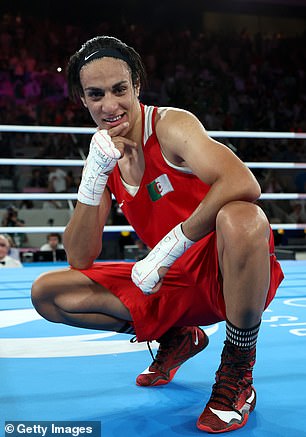 Khelif won gold at the Paris Olympics in the women's boxing category up to 66 kg