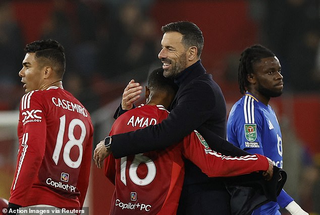 Van Nistelrooy, United's interim boss, returned to the club as an assistant this summer