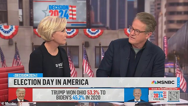 Husband and wife co-host duo Joe Scarborough and Mika Brzezinski said Trump's insults isolate female voters