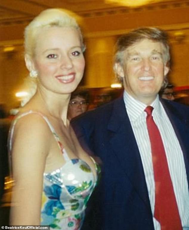 Beatrice Keul, 53, has come forward claiming Donald Trump 'jumped' her and groped her during a beauty pageant in New York in 1993.