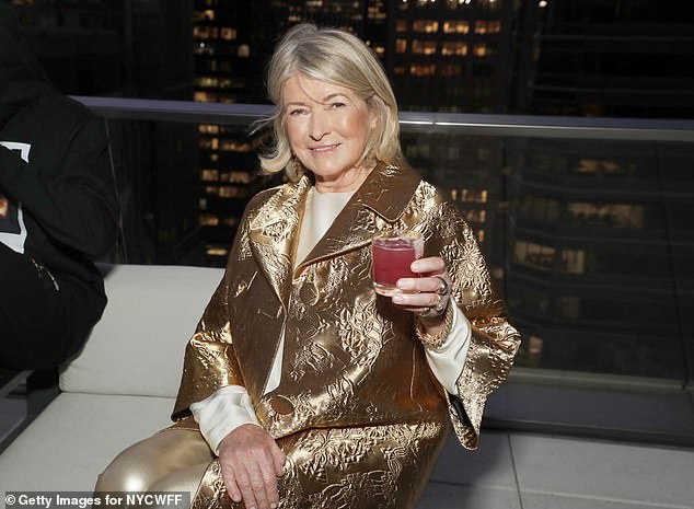 Martha made her comments after being asked which celebrities she thought respondents enjoyed hanging out with the most; seen last month