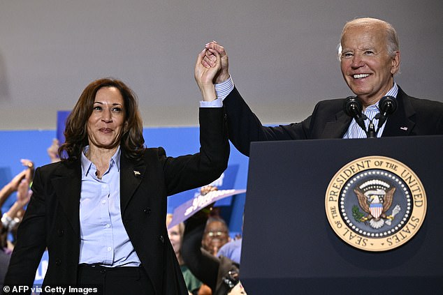 Last week, Biden had embarrassed Harris with another gaffe, appearing to call Donald Trump's supporters 