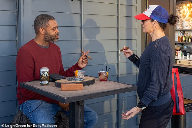 I ended the evening – and doubled down on the audacity of my transfer – with a rooftop meeting of whiskey and cigar entrepreneurs.