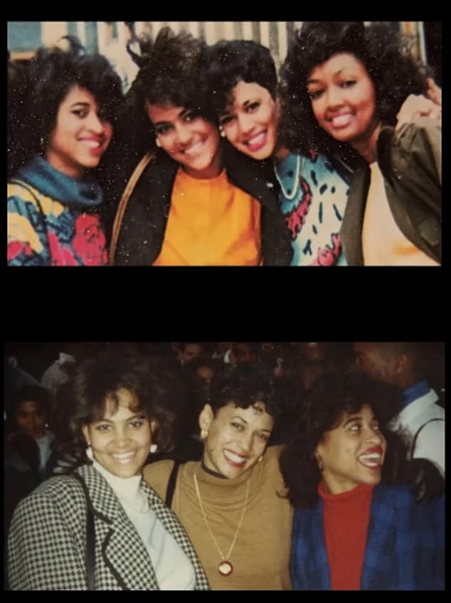 Beyonce then shared a few more images of a young Kamala