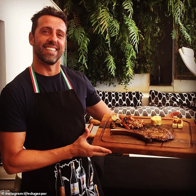 Edu also enjoys spoiling his family with his cooking, as he enjoys manning the barbecue