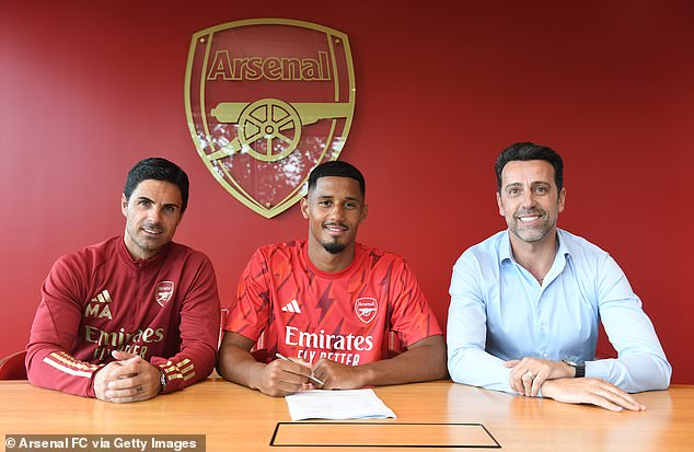 He also tied William Saliba to a long-term contract, but has just one FA Cup to show for his five years back at Arsenal, and he is now leaving the club