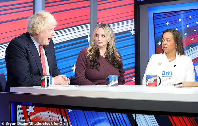 Daniels clashed with Boris Johnson over his relationship with Trump