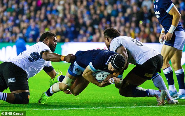 The Edinburgh man scored four tries against the Fijians as Scotland ran riot at Murrayfield