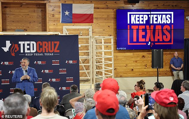 Cruz's campaign ran with the slogan 'Keep Texas Texas'