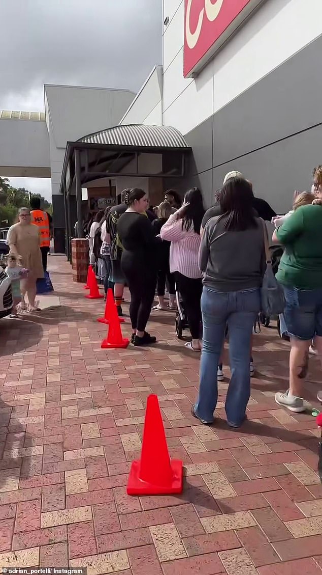 'Lambo Guy', 35, announced on Tuesday he would be giving away hundreds of dollars to Coles shoppers