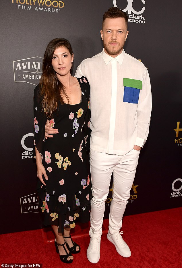 Dan was married to Aja Volkman from 2011 until the couple announced their divorce over a decade later in 2022; former couple seen in 2018 in Beverly Hills