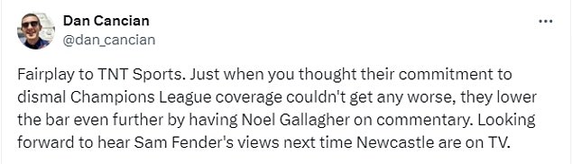 Others jokingly suggested that Ozzy Osbourne and Sam Fender could commentate on their teams