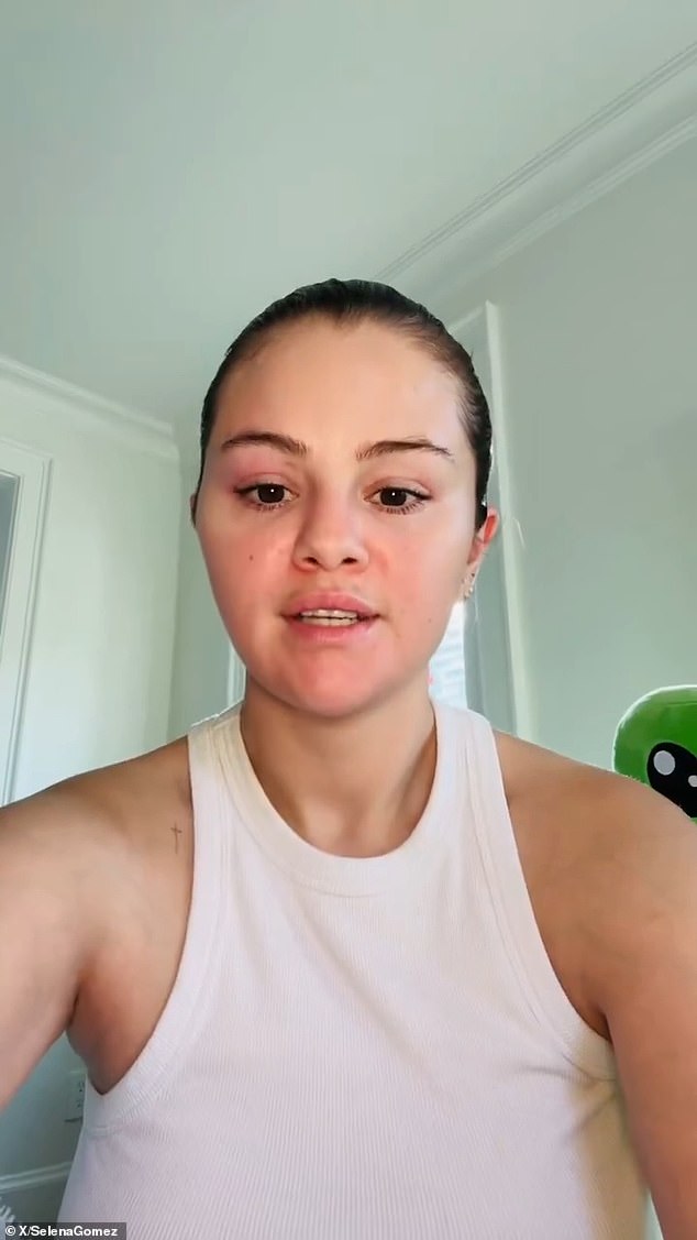 The actress posted a makeup-free clip to her Instagram and her X account on Tuesday in which she encouraged voters to stay in their seats despite long waits