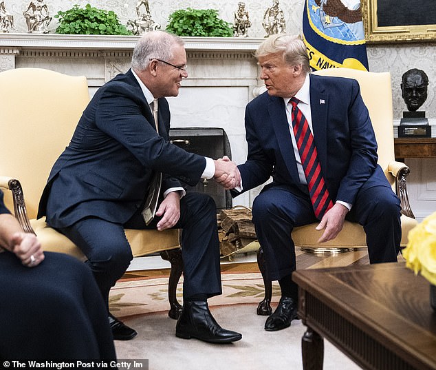 The former Australian Prime Minister also believes Trump will pressure Putin to end the war in Ukraine (photo by Scott Morrison and Donald Trump)