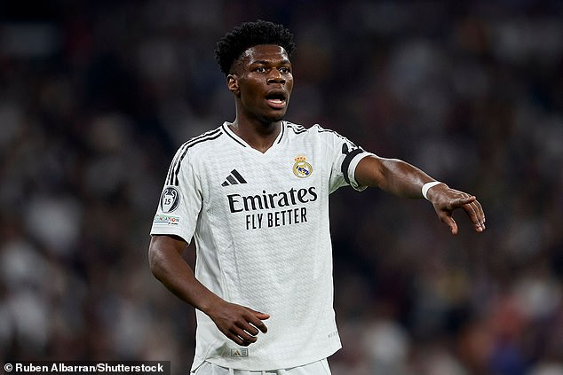 Aurelien Tchouameni was taken off the pitch at half-time on Tuesday and Ancelotti's confidence in him is said to have been 'completely damaged'