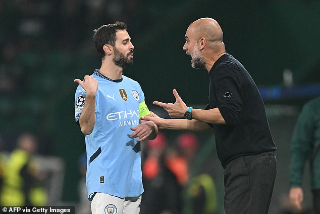 Pep Guardiola disagreed with Silva's assessment and insisted his team has 'no dark side'