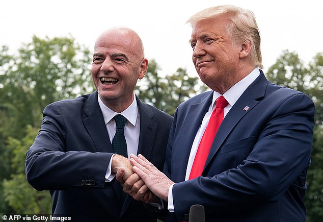 They met several times during Trump's first presidency to discuss the 2026 World Cup