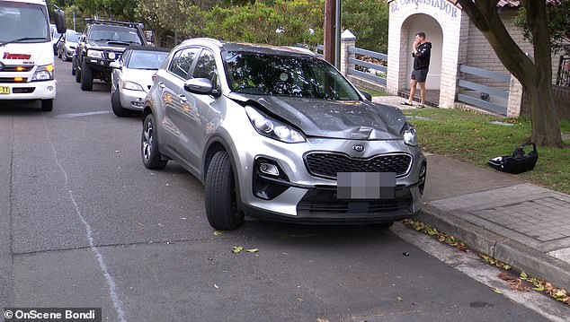 The owner of the Kia, who wished to remain anonymous, identified Ritchie as the driver of the BMW and confirmed that she exchanged information with him after the collision.