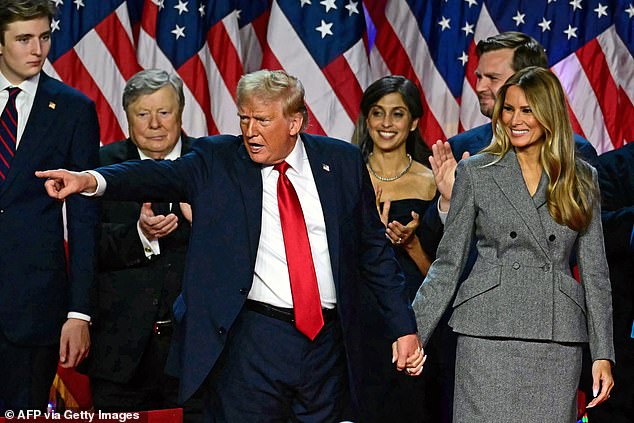 Donald Trump was re-elected president of the United States on Wednesday (AEST), defeating opponent Kamala Harris in a dramatic and hard-fought race.