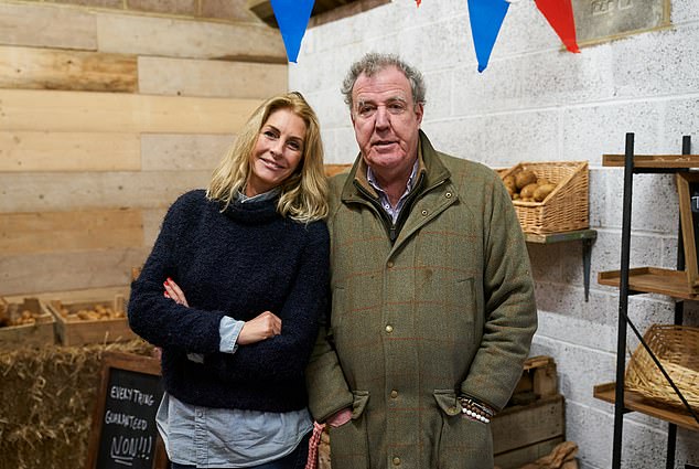 Clarkson first revealed his concerns about his heart health in his Sunday Times column last month, admitting he had emergency surgery after starting to feel unwell during the holidays. Pictured, with partner Lisa Hogan