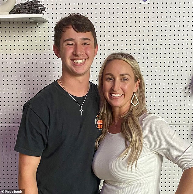 The pair were on their way to a Kansas City Chiefs game after Barnett surprised her son with tickets for his upcoming birthday