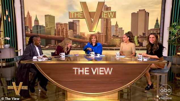 Whoopi asked her fellow cohosts how they were feeling after the election