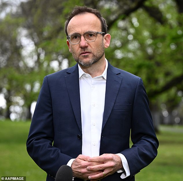 Greens leader Adam Bandt (pictured) has taken aim at Trump by declaring that the Labor Party must cancel the AUKUS deal