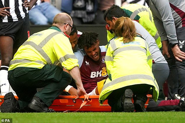 Mings had suffered an anterior cruciate ligament injury against Newcastle in August 2023