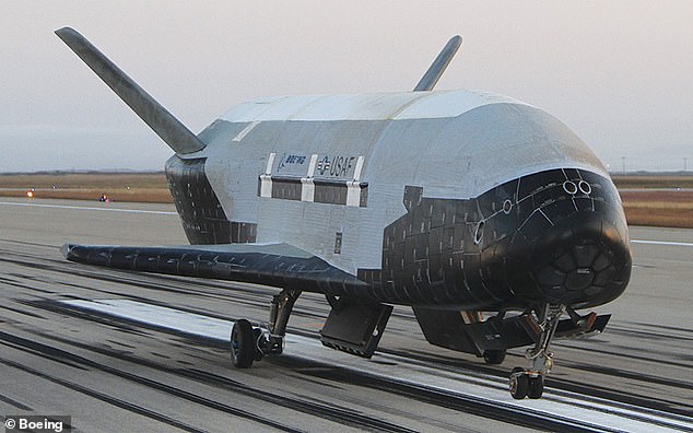 The X-37B aircraft is the first of its kind to use Earth's atmosphere to reach a new level of orbit using an aerobraking procedure that relies on friction to slow it down