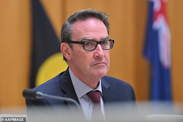 Finance Minister Steven Kennedy said at a Senate Budget at Parliament House in Canberra on Wednesday (pictured) that unemployment remained relatively low