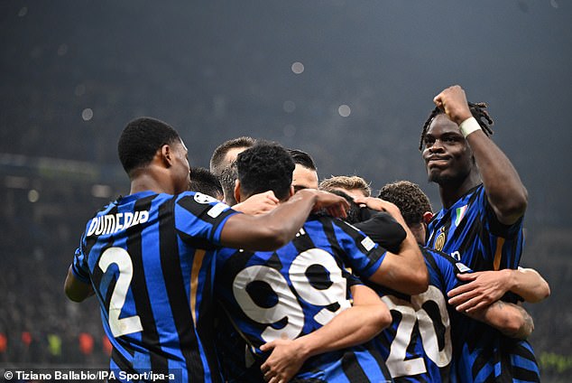 1730931423 41 Inter 1 0 Arsenal Mikel Artetas side suffer second defeat in