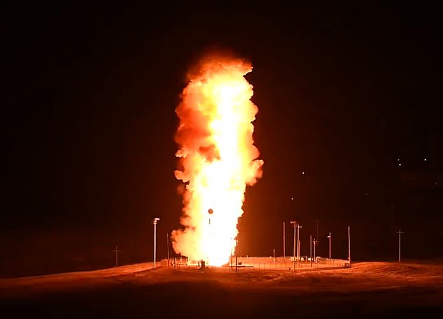 The exercise began Wednesday at 11:01 PM PT (2:01 AM ET) from Vandenberg Space Force Base, California.