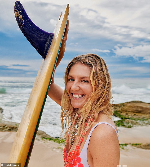 Fellow Australian surfer Stephanie Gilmore said Phyllis O'Donnell was her sporting idol with an 'adventurous soul'