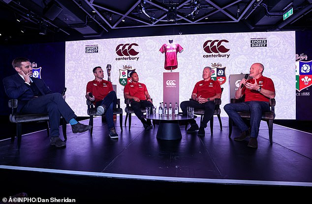 The event was held on Oxford Street at the Flannels flagship store, with several former Lions in attendance