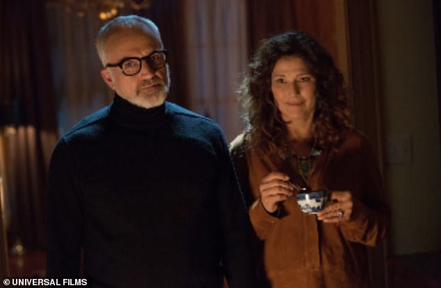 Bradley portrayed the sinister Dean Armitage in Get Out, a well-meaning but disturbing liberal patriarch who plays a key role in the disturbing film. "sunken place" ritual; pictured with Catherine Keener)