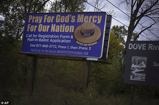 On Tuesday, October 15, 2024, a voting ad targeting the Amish population of Lancaster County will be shown in Strasburg, Pennsylvania.