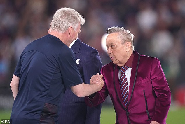 The Scot claimed that West Ham chairman David Sullivan (right) had withdrawn the original contract offer