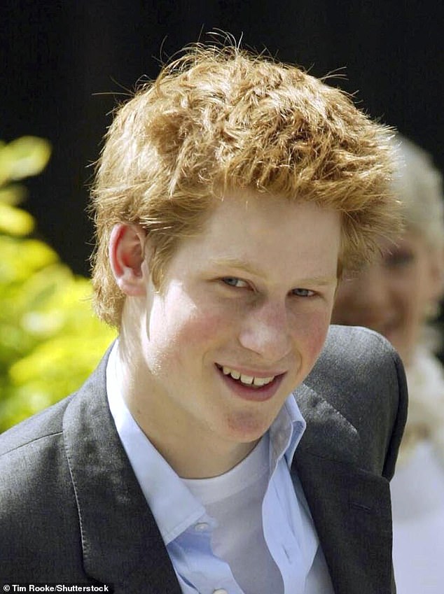 Prince Harry photographed on his last day at Eton, aged 18, in June 2003