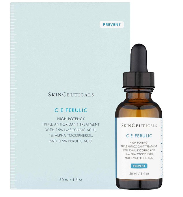 The researchers used SkinCeuticals CE Ferulic, which cost around £125 for 30ml. However, there are more price-conscious options with the same concentration of the key ingredient