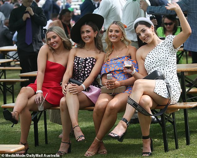 Ladies wore their fashion best as the winners of the Melbourne Cup Carnival Fashions on the Field competition were announced on Thursday