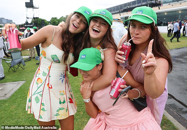 The crowd had fun on Crown Oaks Day, the third day of the Melbourne Cup Carnival