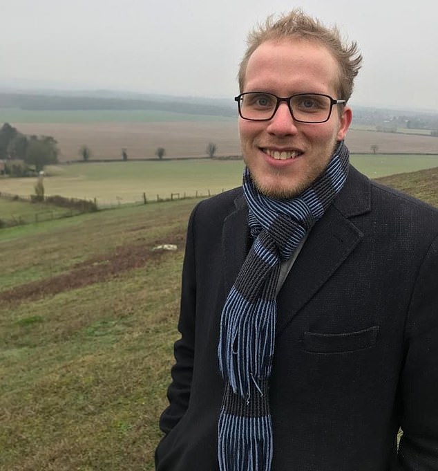 Harry walks through the North Downs in Kent. His cancer treatment left him dependent on medication his entire life to keep his body strong and healthy