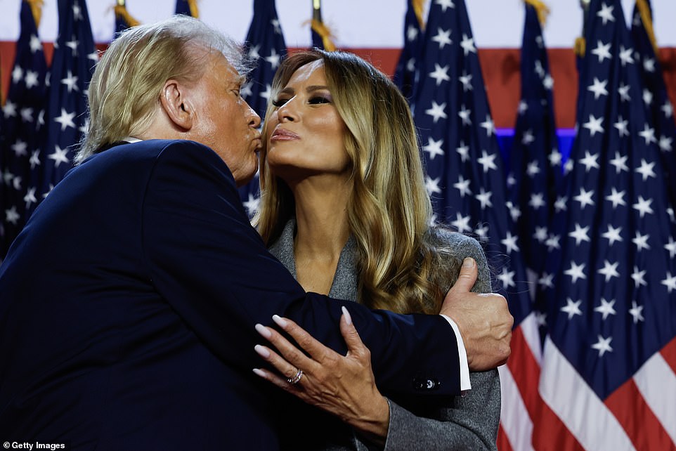 Melania Trump is expected to be at Trump's side in the White House, after four years of avoiding the spotlight and her husband's numerous scandals