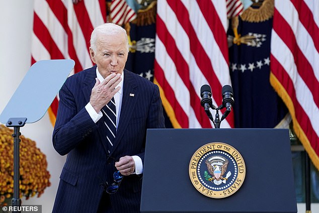 As he concluded his remarks, he blew a kiss to the audience and emphasized that his government should be proud of its record