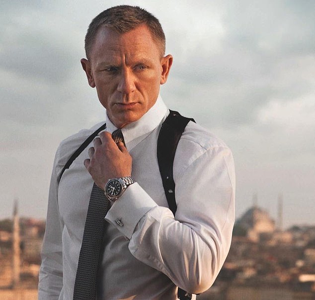 The former Bond actor, 56, played the iconic character in five films in the franchise, between 2006 and 2021 (pictured in 2012's Skyfall)