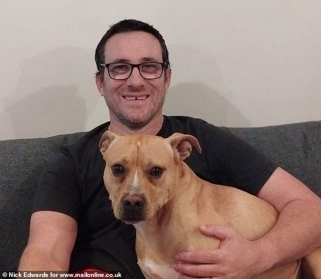 Among those who have offered support is British maths teacher Andy Lofthouse, 45, who took in an American pit bull named Zeus