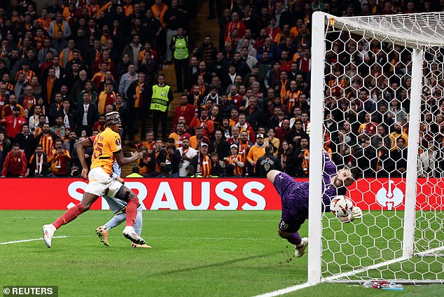 1731010140 371 Galatasaray 3 2 Tottenham Victor Osimhen scores twice as sloppy Spurs